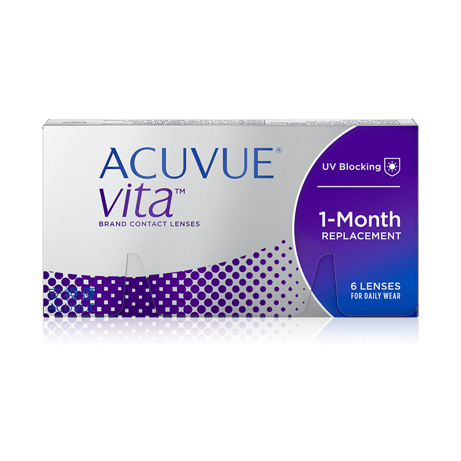 ACUVUE Packshot VITA 6P Front Shadow Only UV