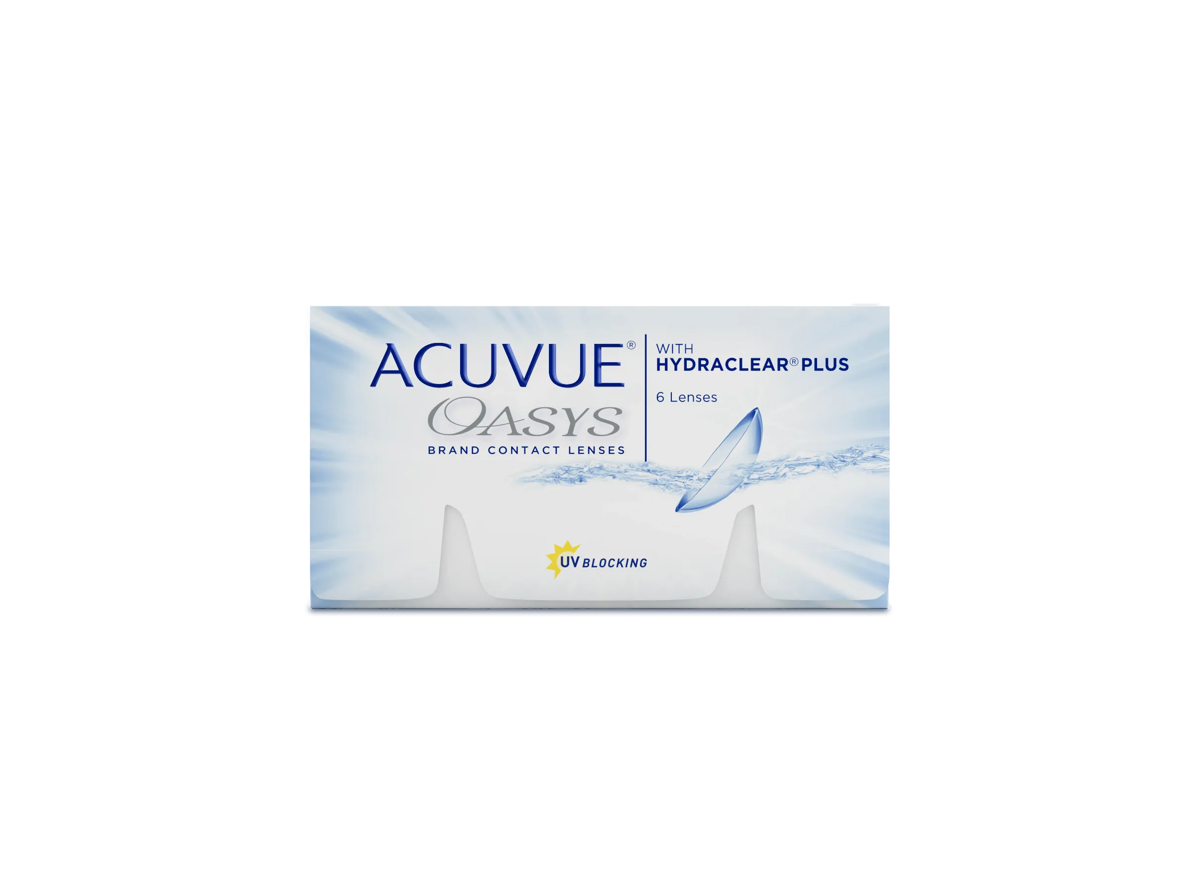 Упаковка ACUVUE® OASYS с технологией HYDRACLEAR® PLUS