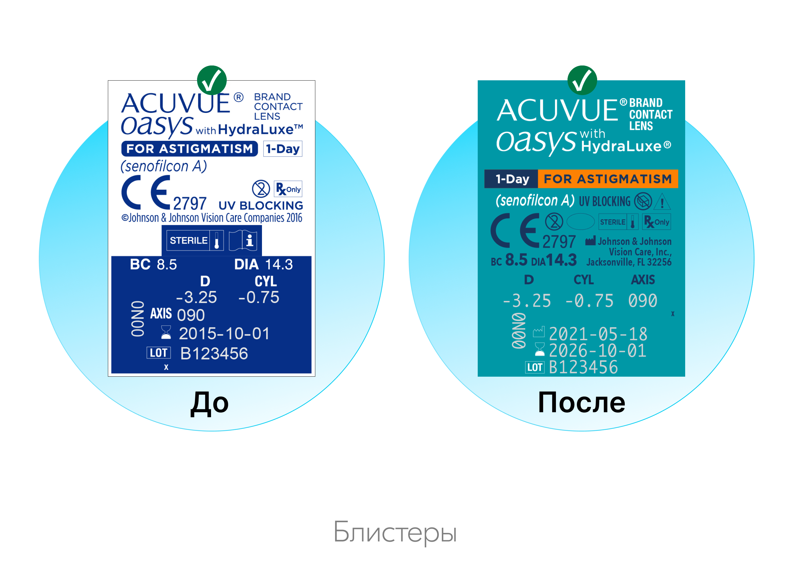 ACUVUE OASYS with HydraLuxe for ASTIGMATISM