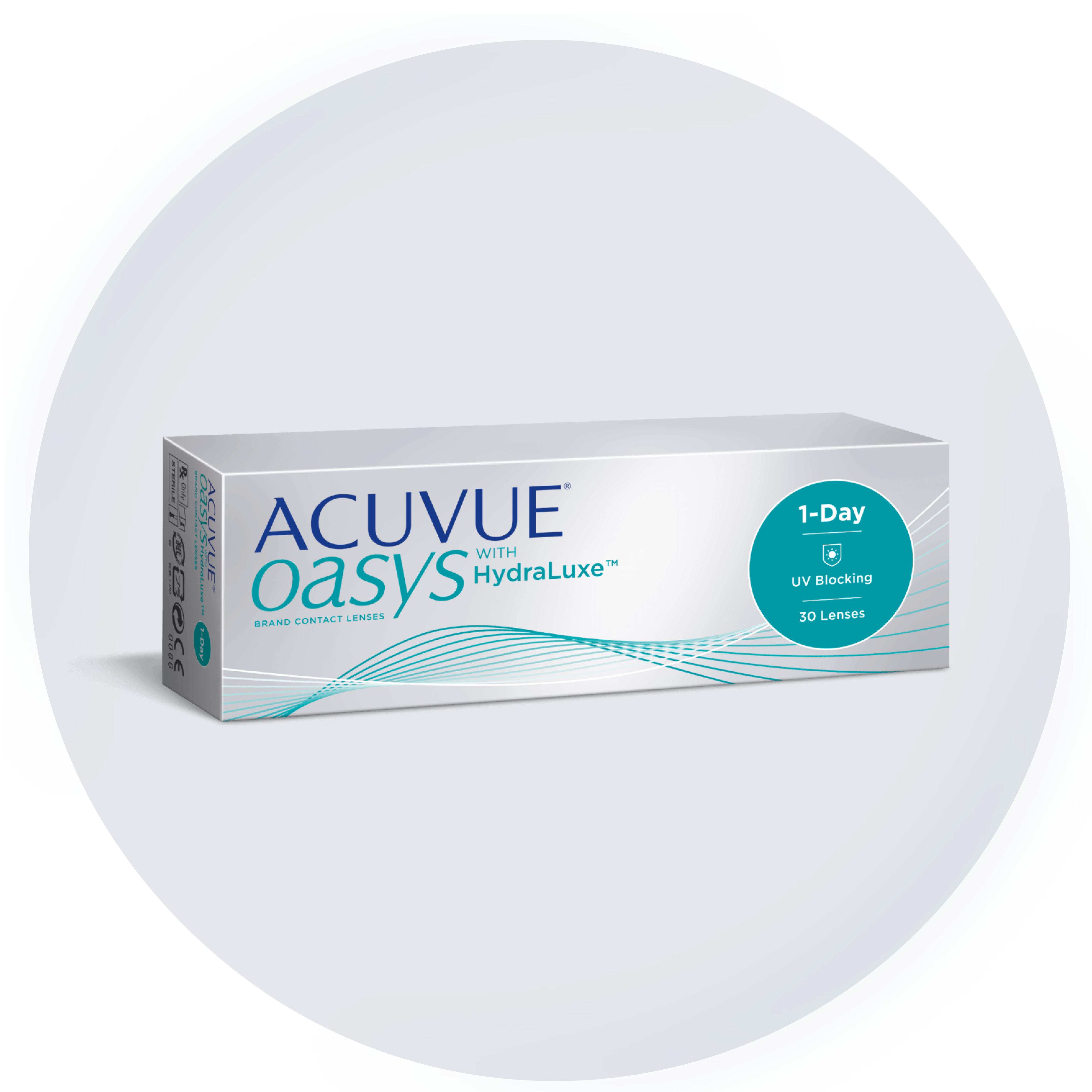 Контактные линзы ACUVUE OASYS® 1-Day* с технологией HydraLuxe®