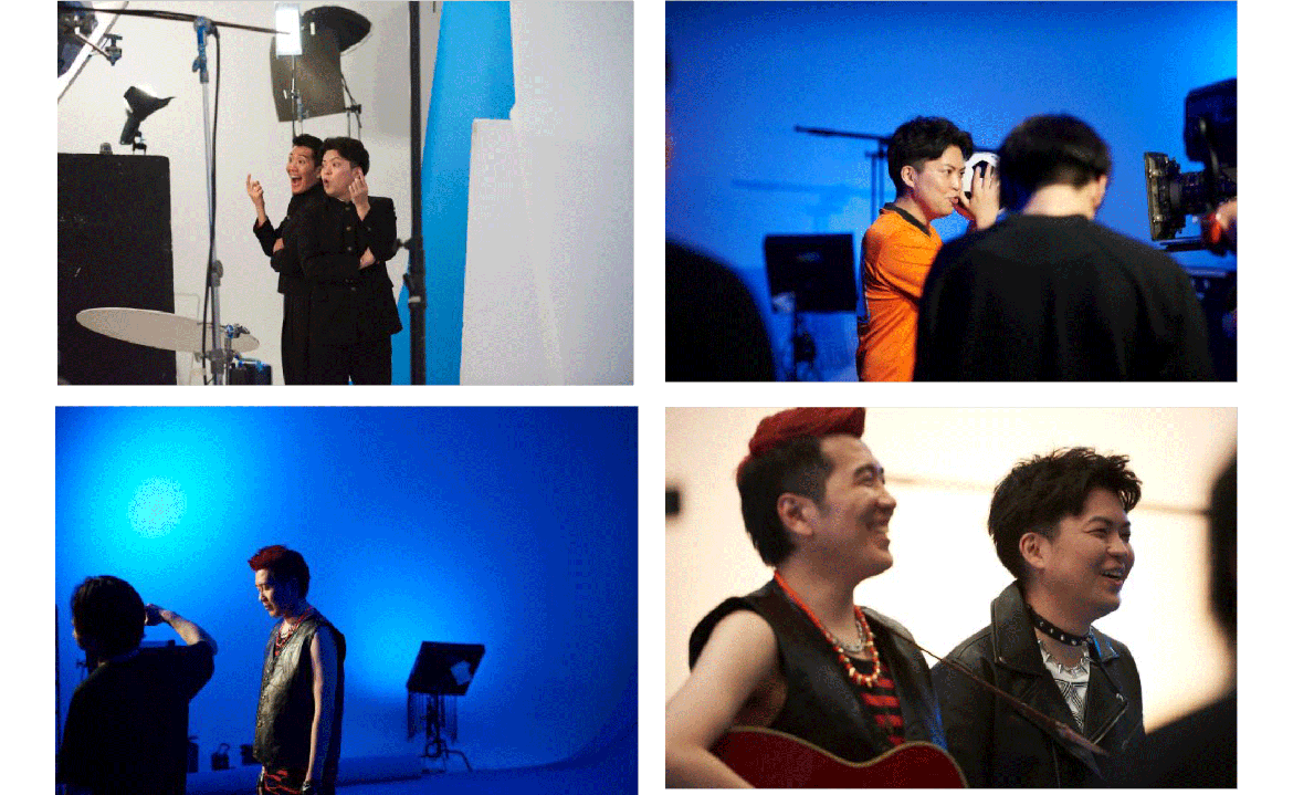 ヤーレンズの撮影風景