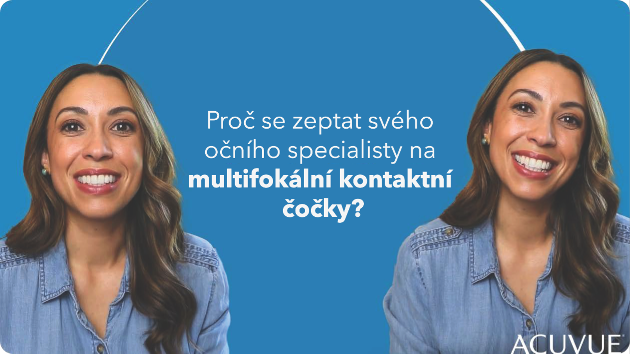 Potíže se zobrazením malého textu? To se stává každému po čtyřicítce. Dívej se jasně na blízko, na dálku i na vše mezi tím.