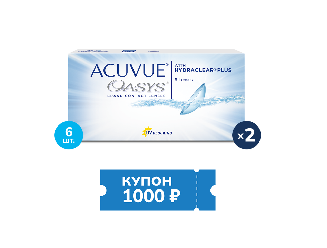 ACUVUE® OASYS with HYDRACLEAR® PLUS ACUVUE® OASYS with HYDRACLEAR® PLUS