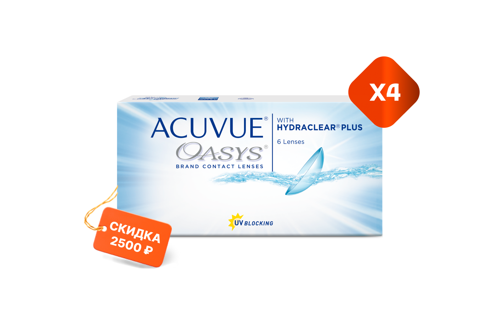 ACUVUE® OASYS with HYDRACLEAR PLUS®