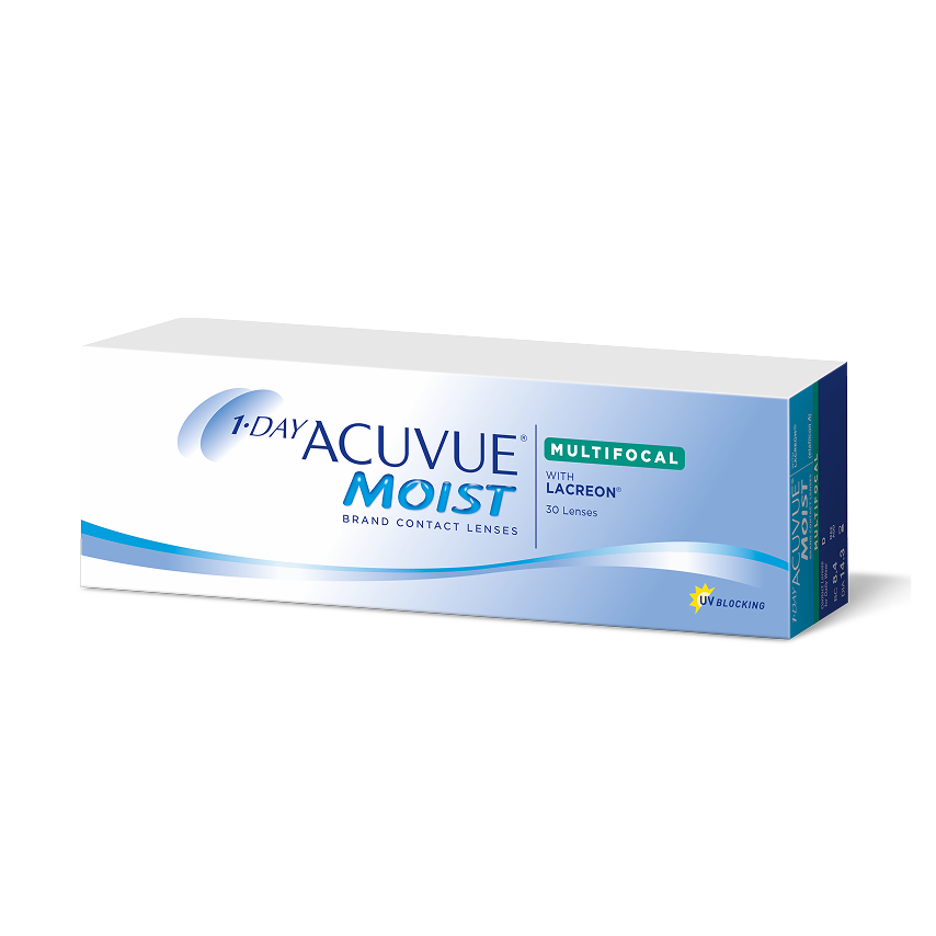 Упаковка однодневных контактных линз ACUVUE® MOIST Multifocal