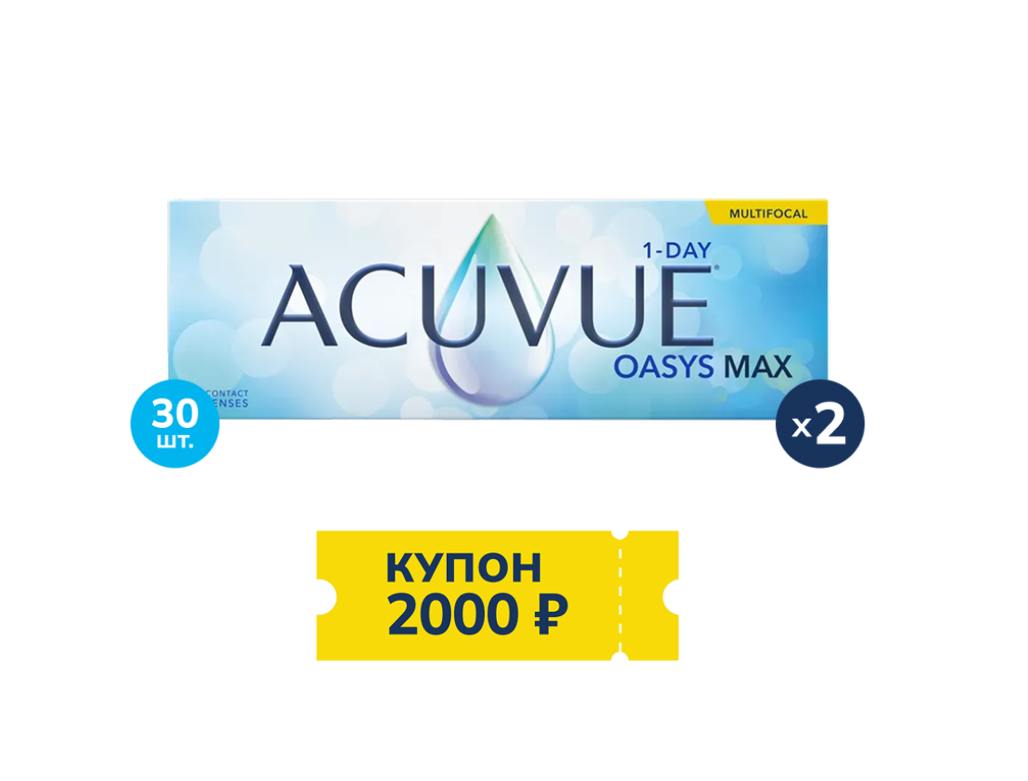 ACUVUE® OASYS MAX 1-Day MULTIFOCAL ACUVUE® OASYS MAX 1-Day MULTIFOCAL