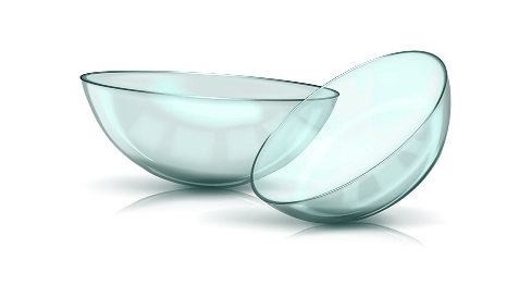 Легкий оттенок контактных линз