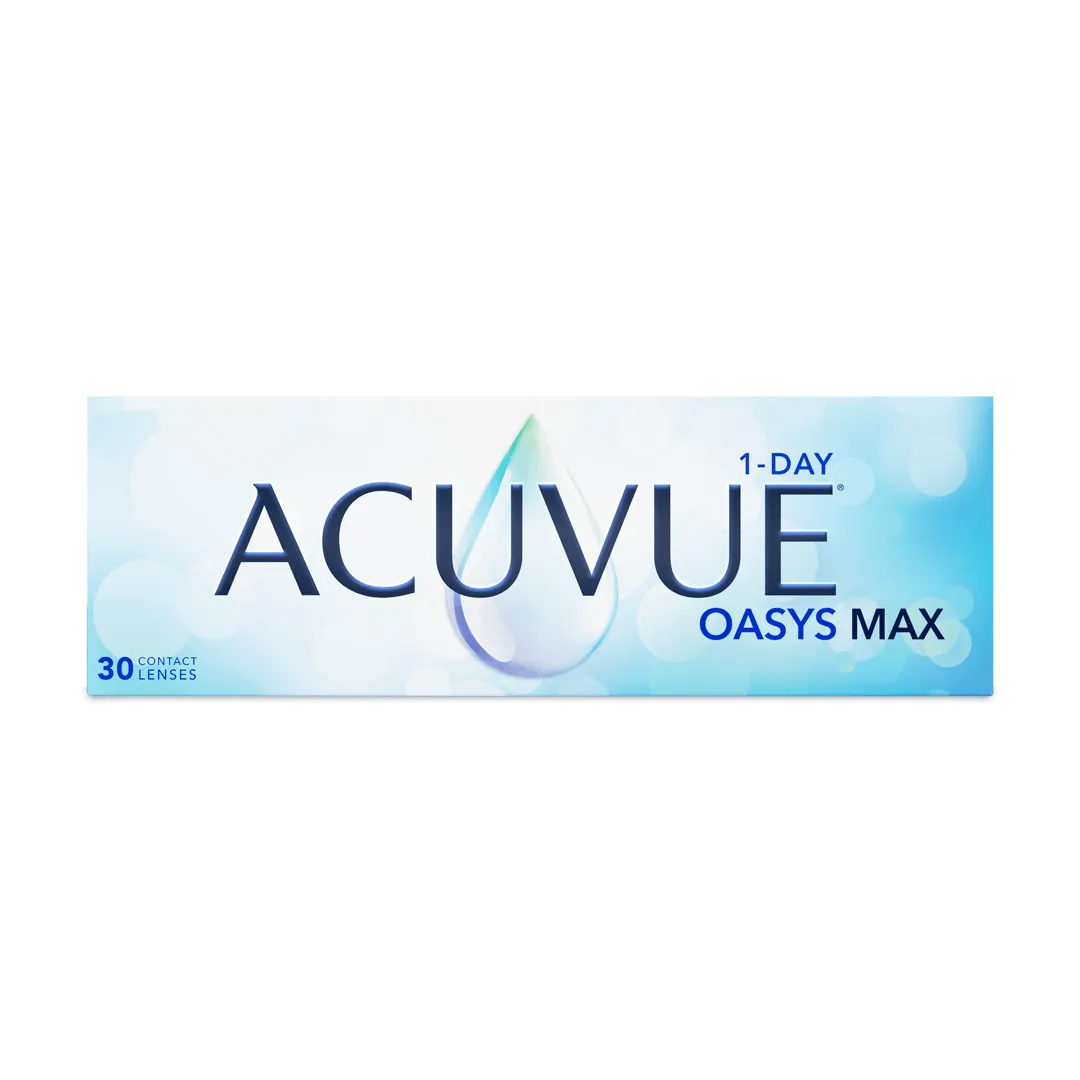 Упаковка контактных линз ACUVUE® OASYS MAX 1-Day