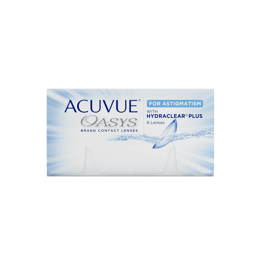 ACUVUE OASYS contact lenses for Astigmatism with Hydraclear Plus 6-Pack