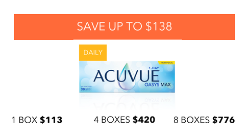 ACUVUE® OASYS MAX 1-Day MULTIFOCAL