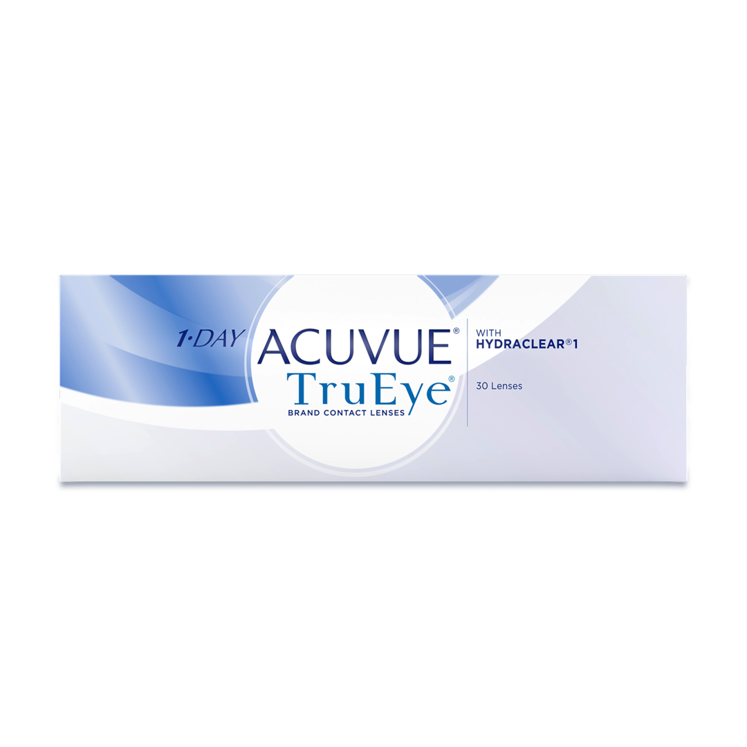 1-DAY ACUVUE® TruEye® contact lenses 30 pack box