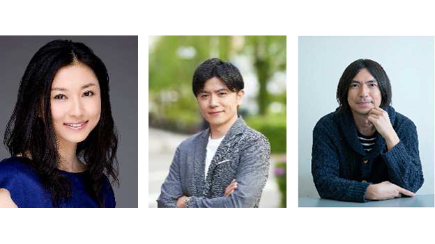 左から、菊川怜さん・⻘⽊源太さん・ふかわりょうさん