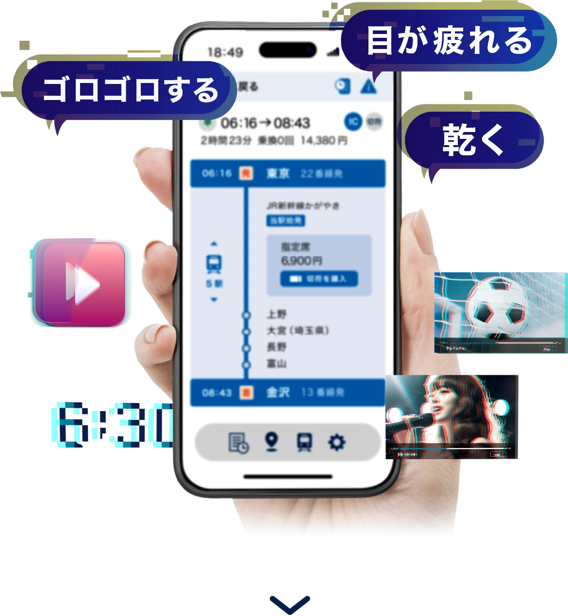 ゴロゴロする、目が疲れる、乾く ゴロゴロする、目が疲れる、乾く