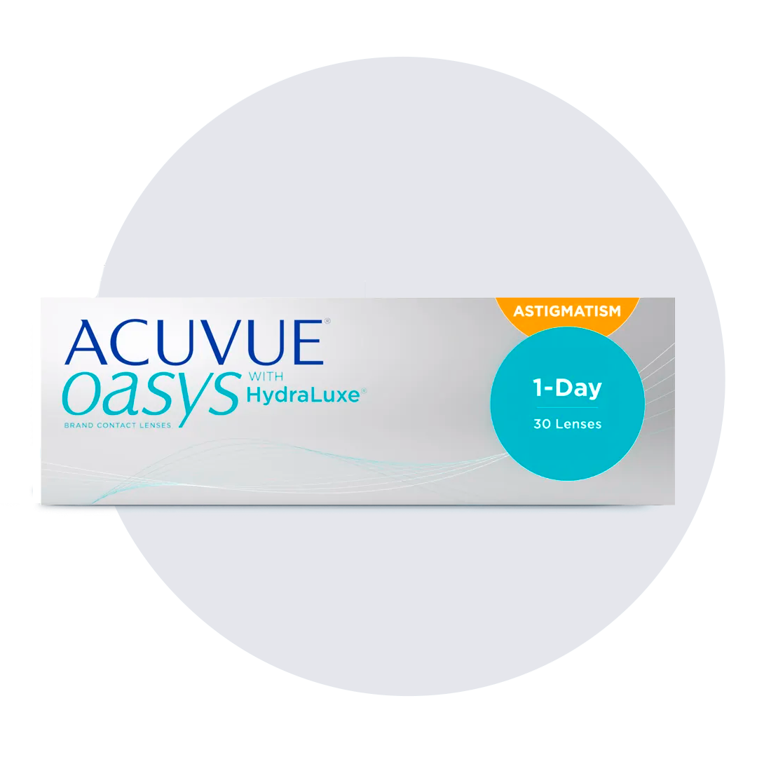 Упаковка ACUVUE[^®] OASYS 1-Day for ASTIGMATISM