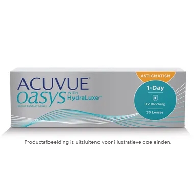 ACUVUE® OASYS 1-Day for ASTIGMATISM met HydraLuxe® Technologie