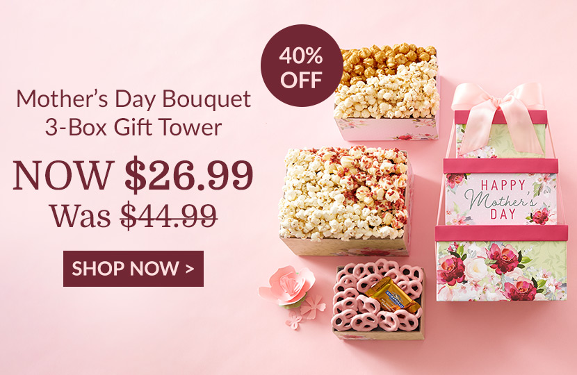 240426 TPF 2Spot 830x540  T32603 Mothers Day Bouquet Gift Tower  26.99