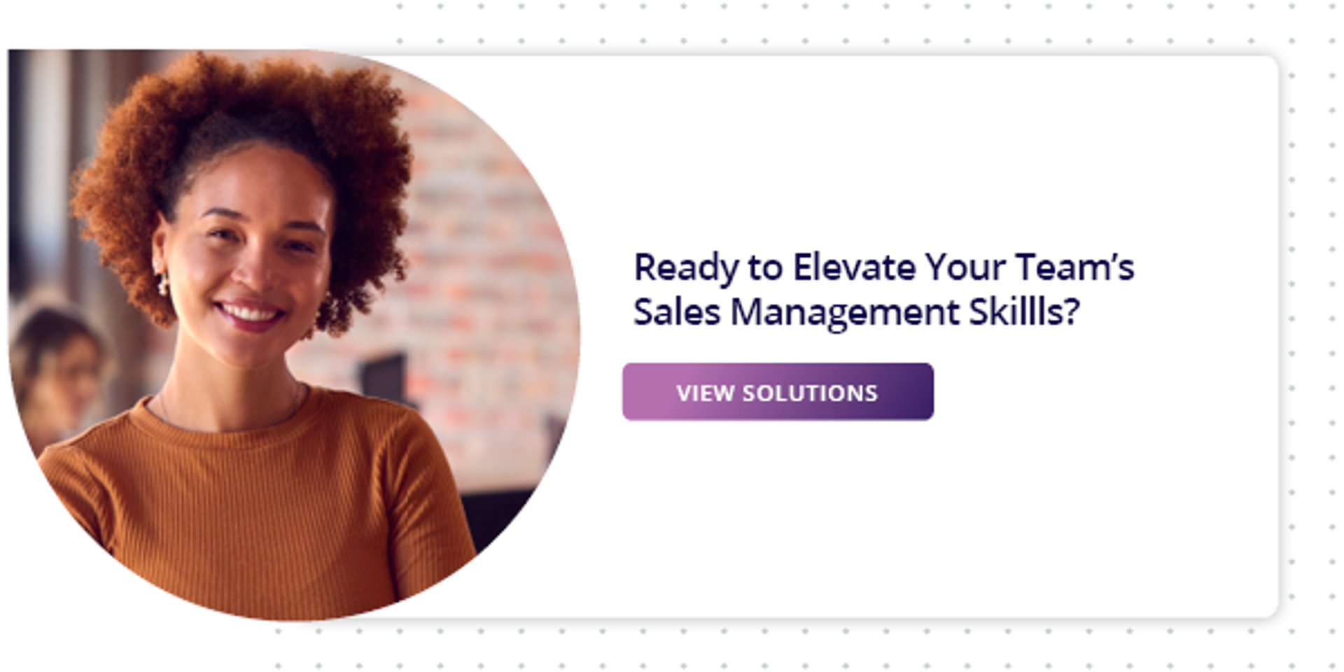click here to view sales management training solutions from Richardson