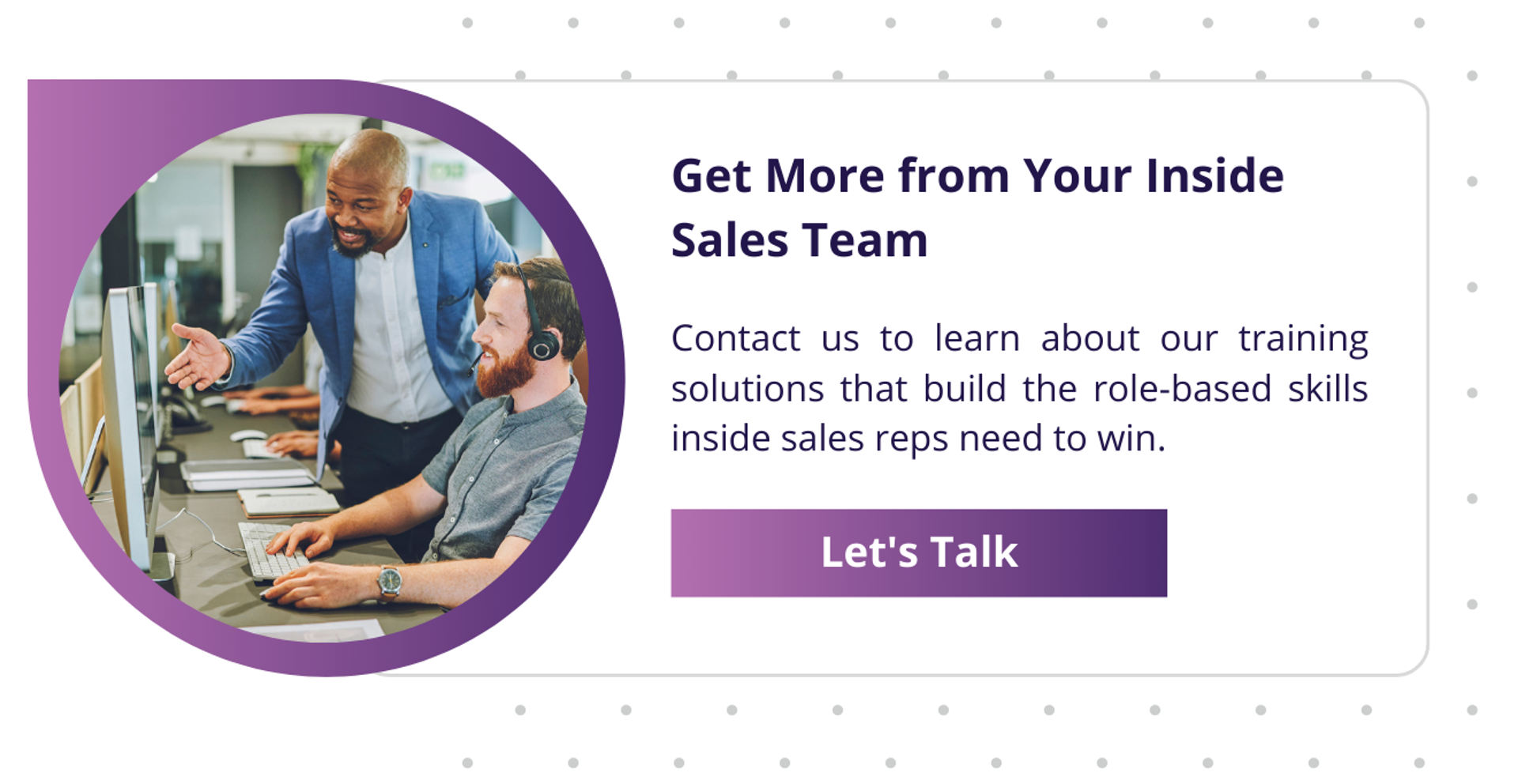 click here to contact richardson about inside sales training solutions