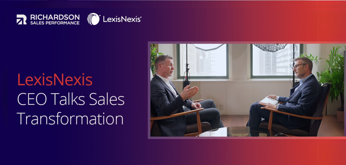 banner showcasing the Richardson and LexisNexis logos with the title "Customer Success Story"
