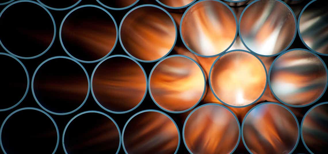 close up image of jet engines as a metaphor for how richardson's solutions can help you rev up your sales pipeline.