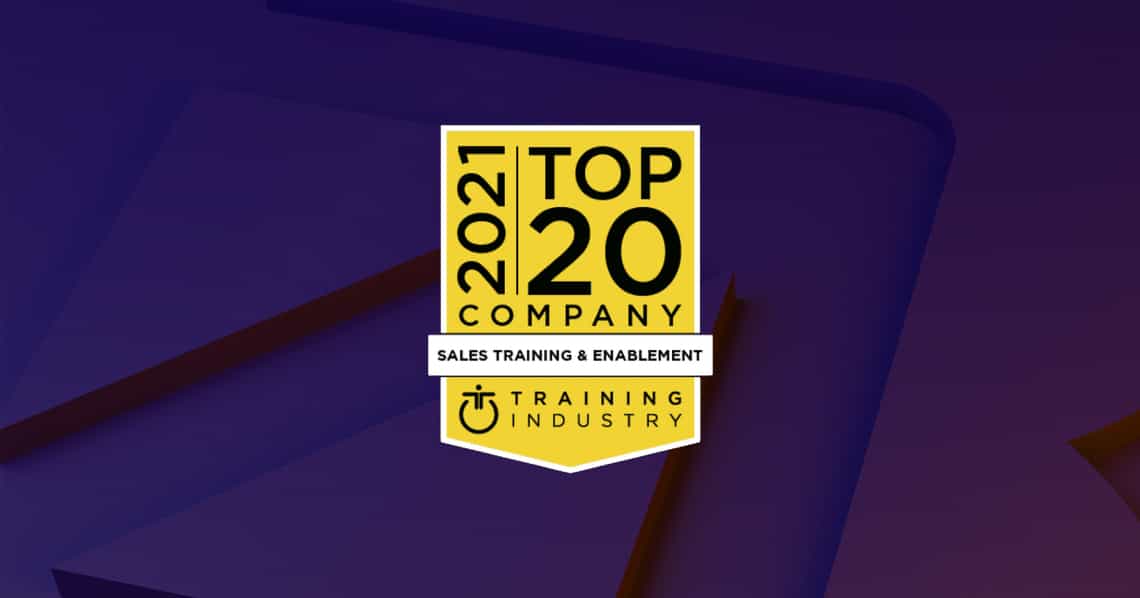 top sales training and enablement company 2021