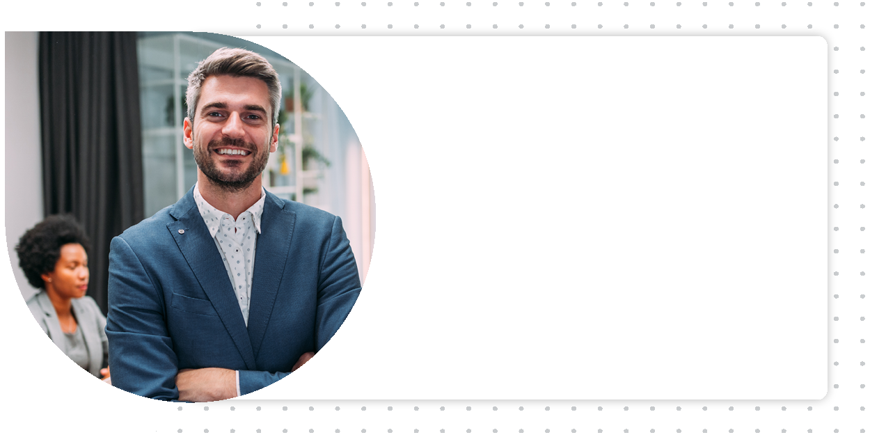 young revenue operations leader smiling at the camera - click here to learn how to improve your business productivity