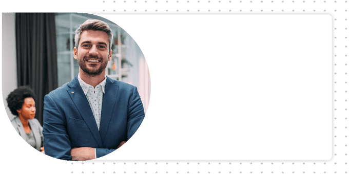 young revenue operations leader smiling at the camera - click here to learn how to improve your business productivity