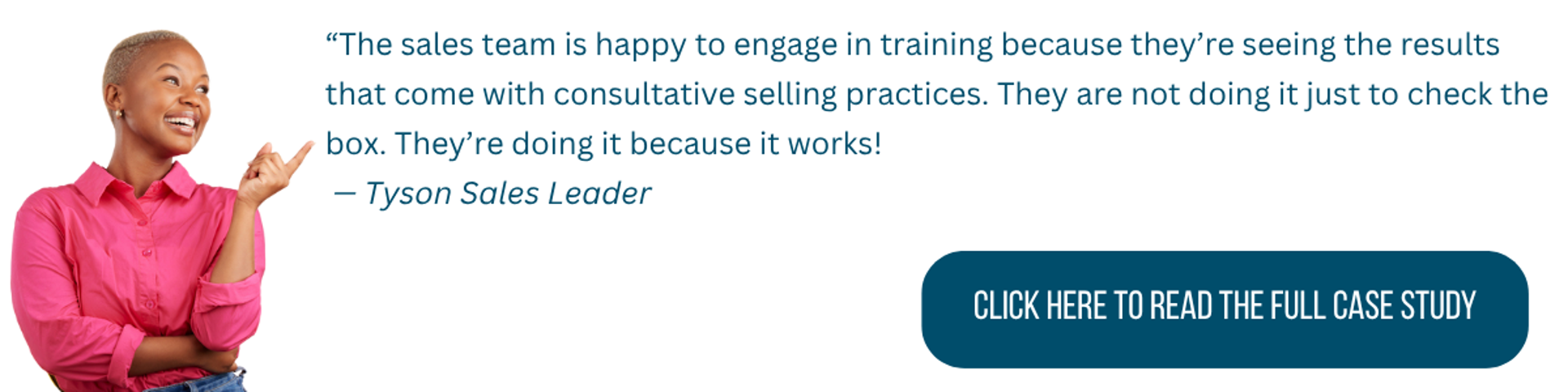 customer testimonial: 