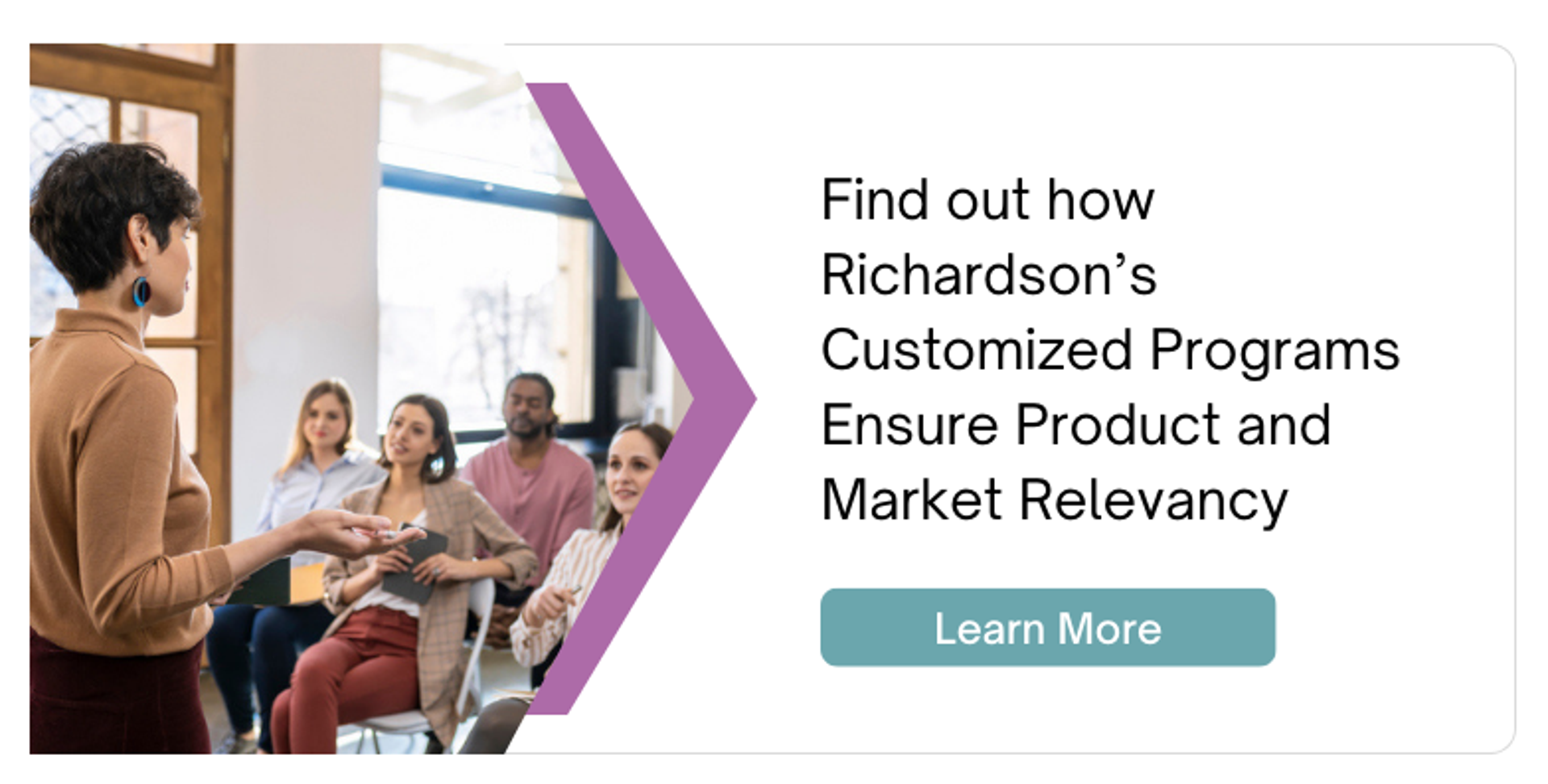 click here to learn about richardson's customization approach