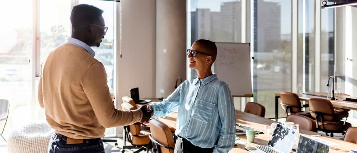 sales leader onboarding a new sales rep