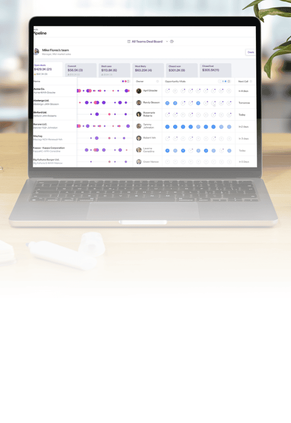main webpage banner showing a preview of the conversational ai - smart tracker dashboard