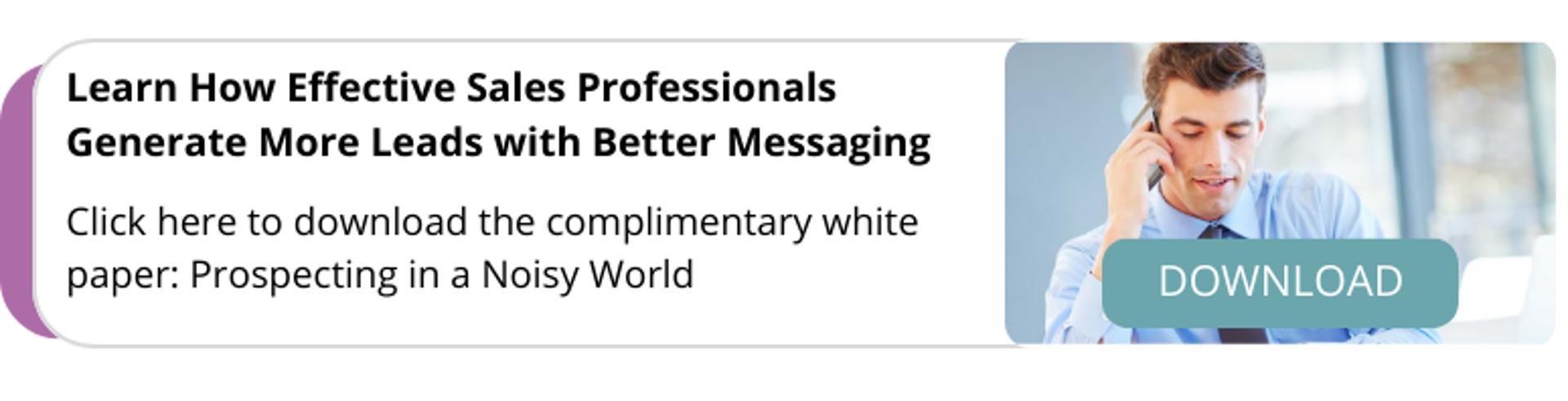 click here to download the white paper, prospecting in a noisy world