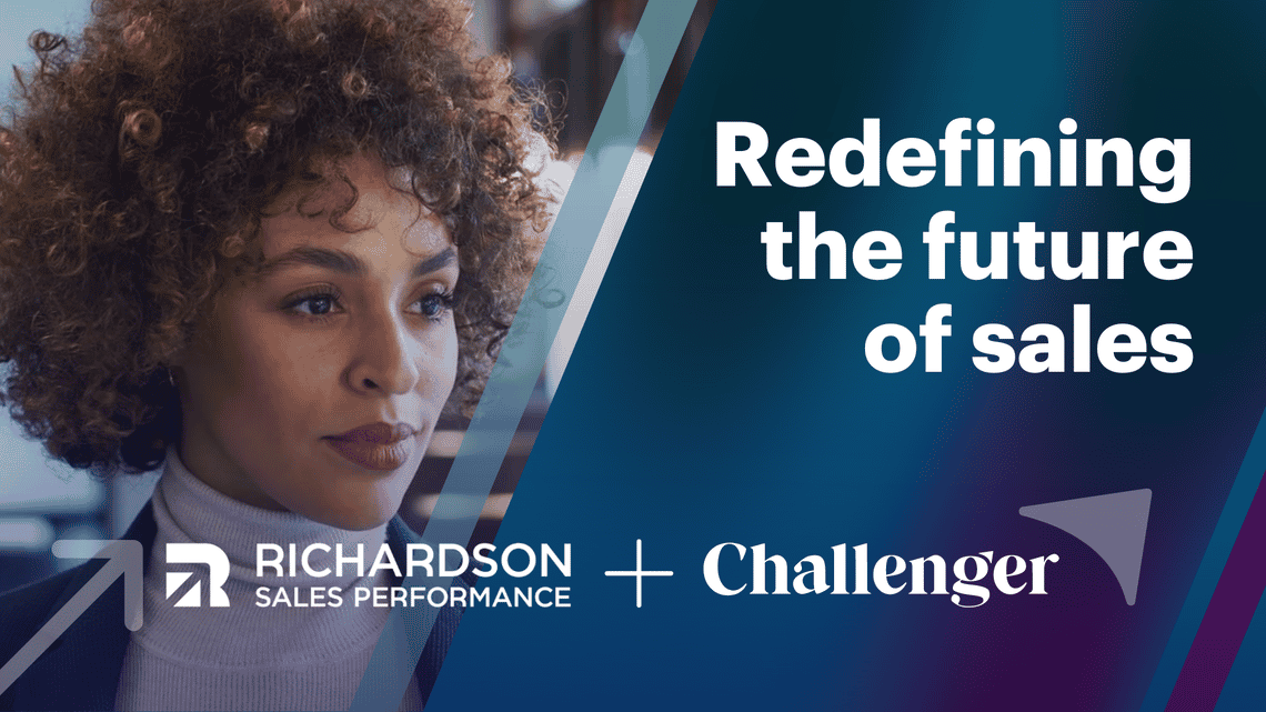 banner announcing Richardson's acquisition of Challenger