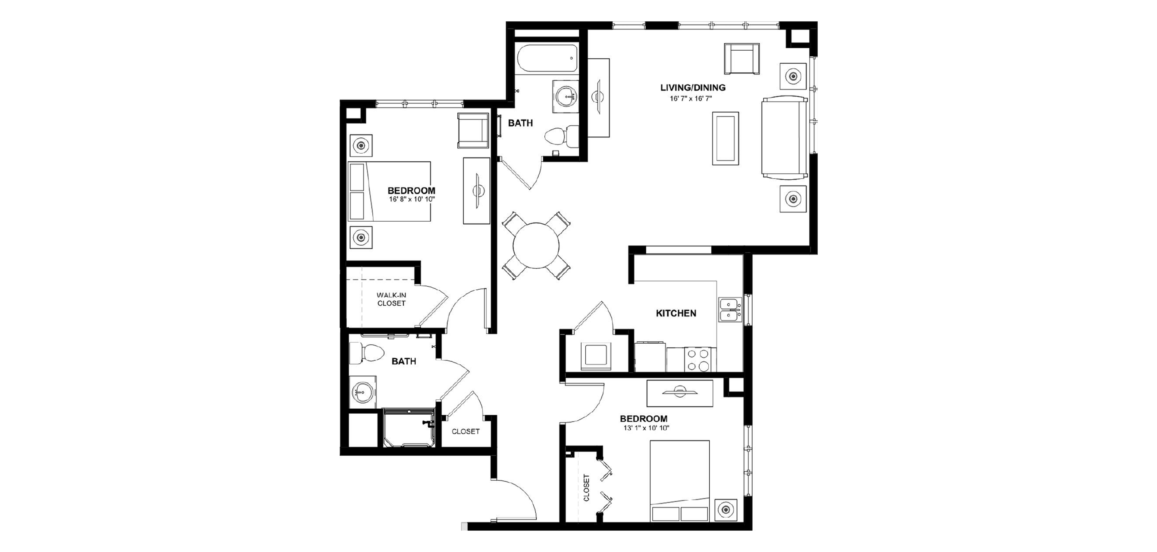 Bella Terra Independent Living Two Bedroom