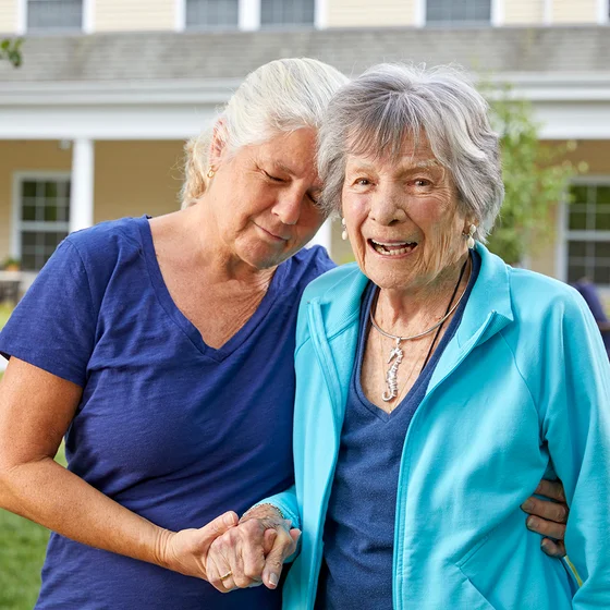 Two seniors