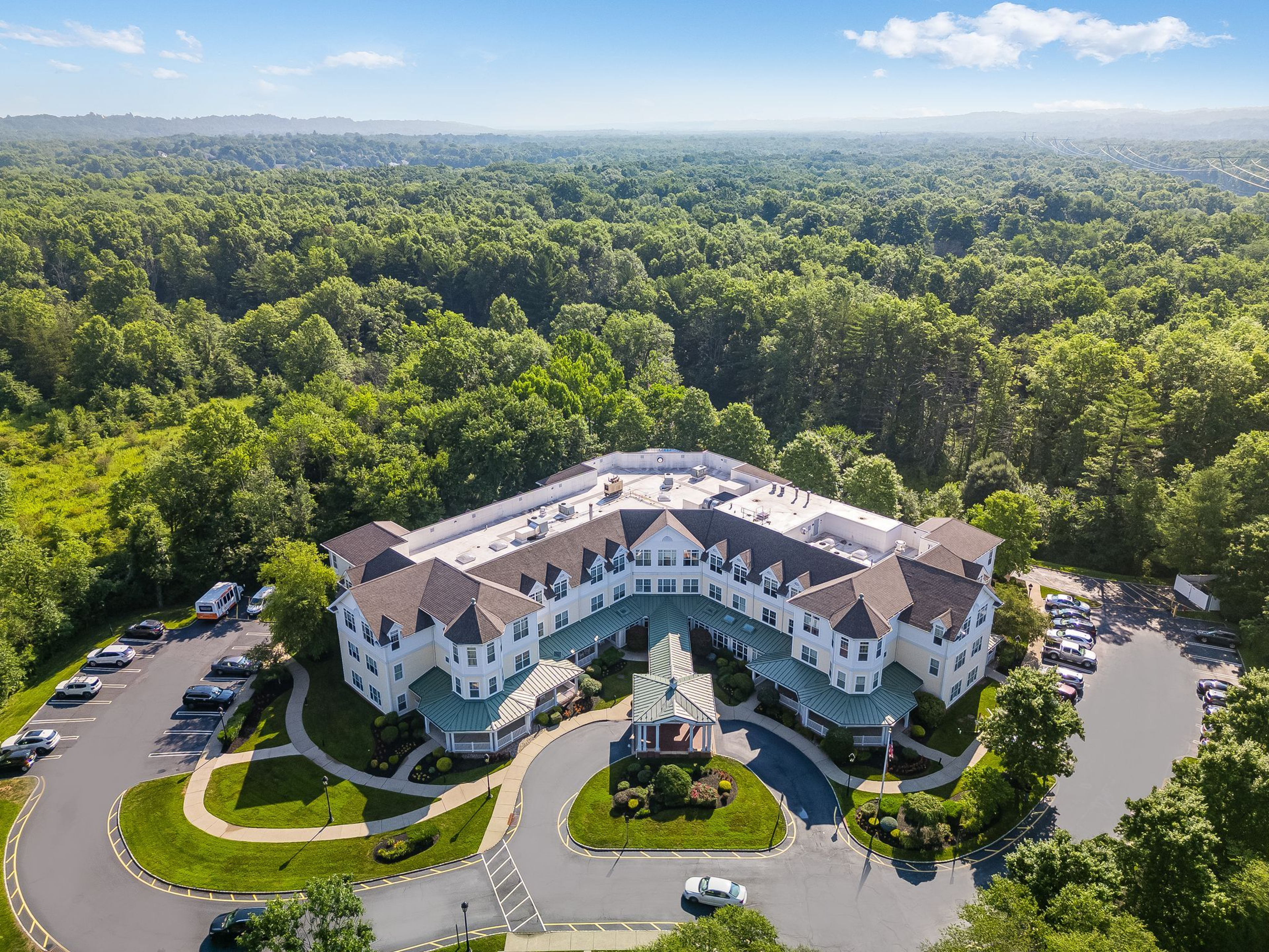 Aerial View of Basking Ridge