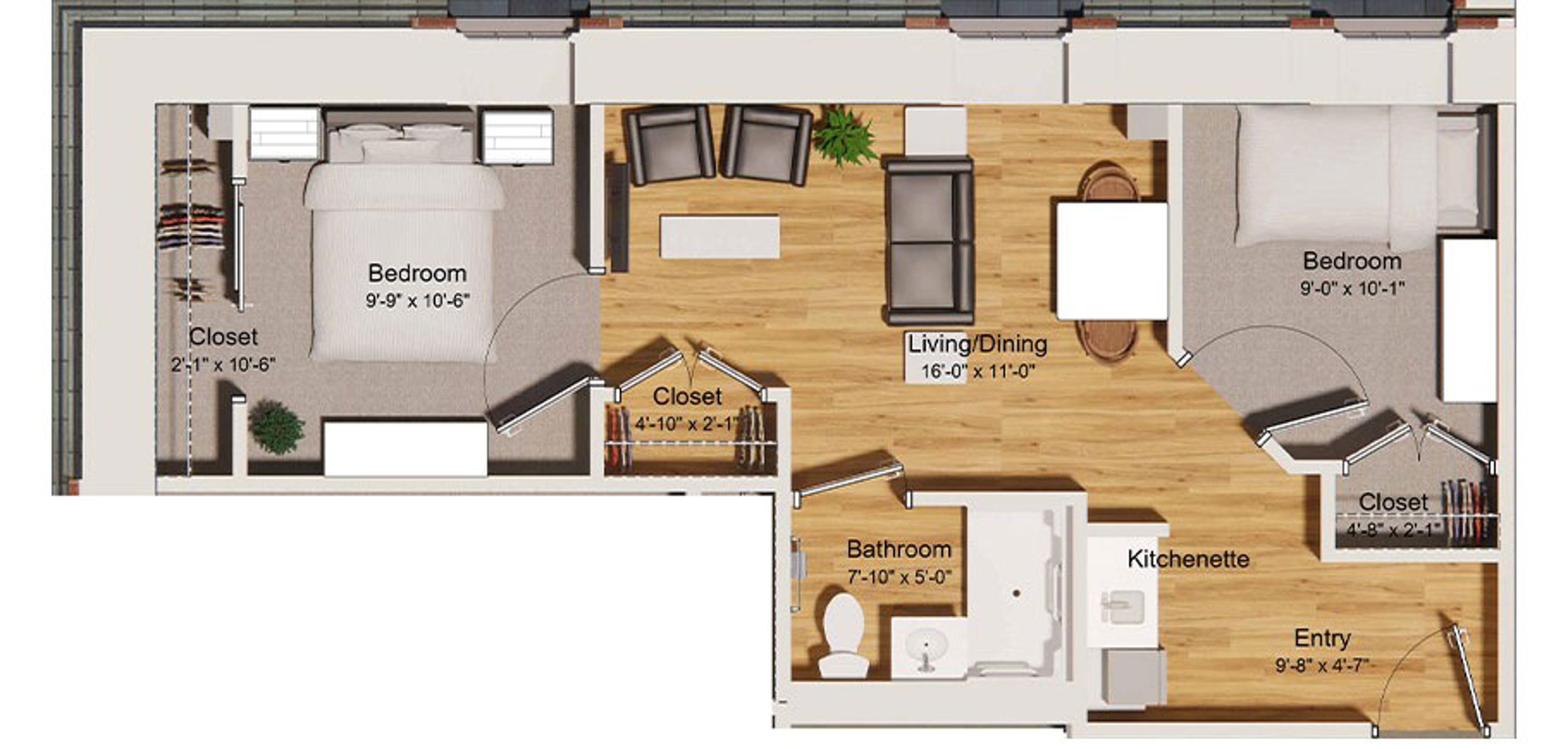 Two Bedroom