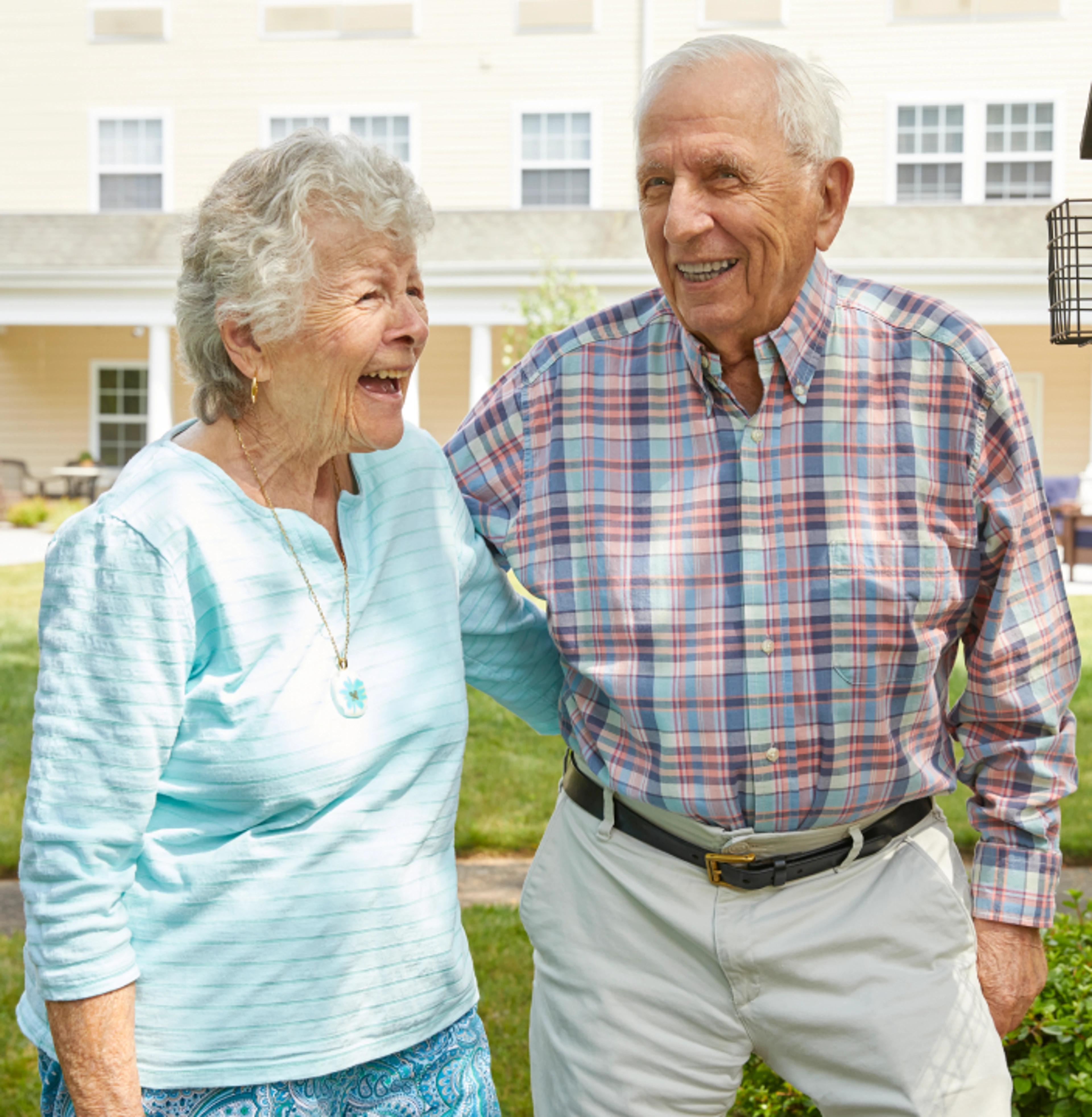 Senior Couple Laughing