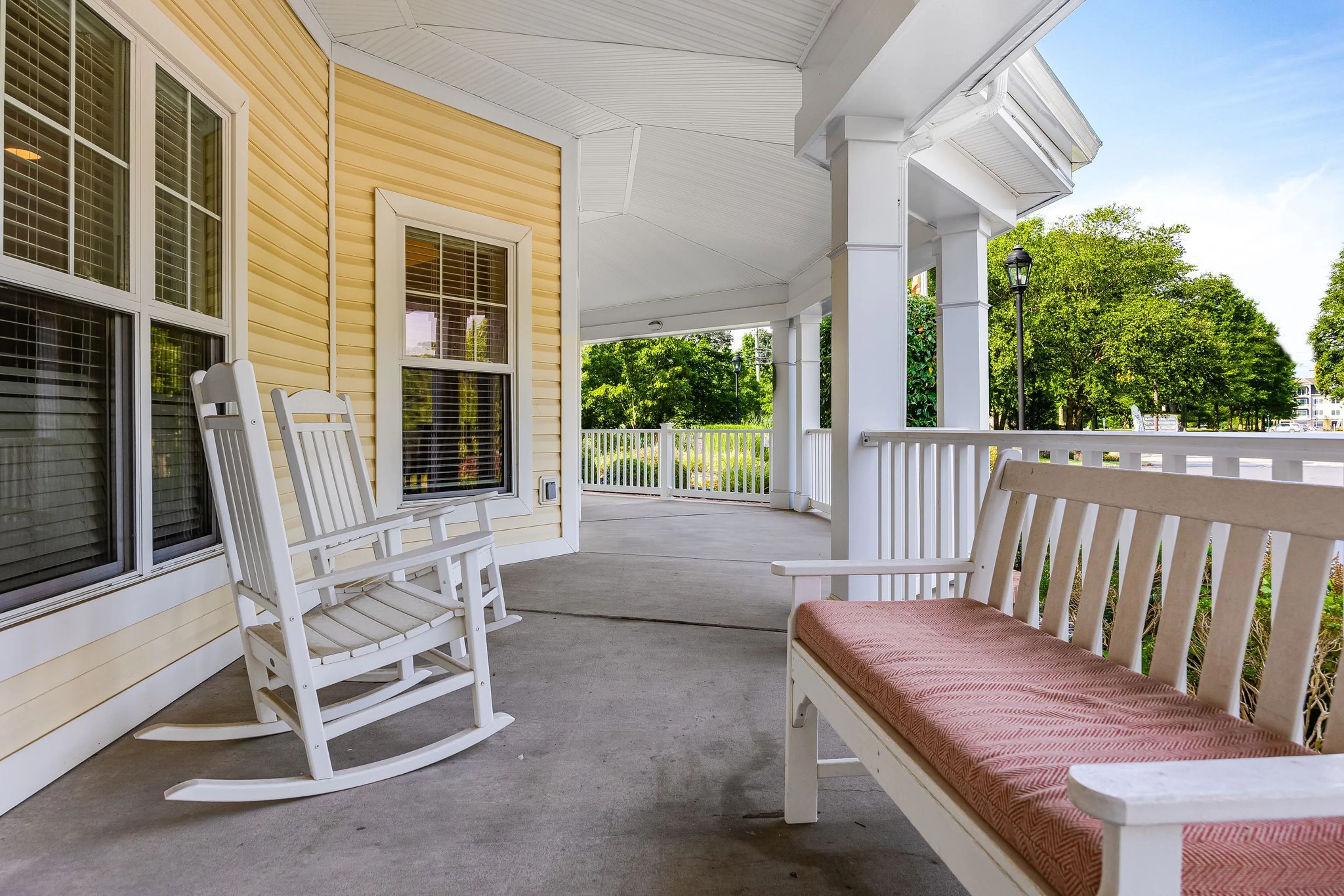 Porch at Monarch Basking Ridge