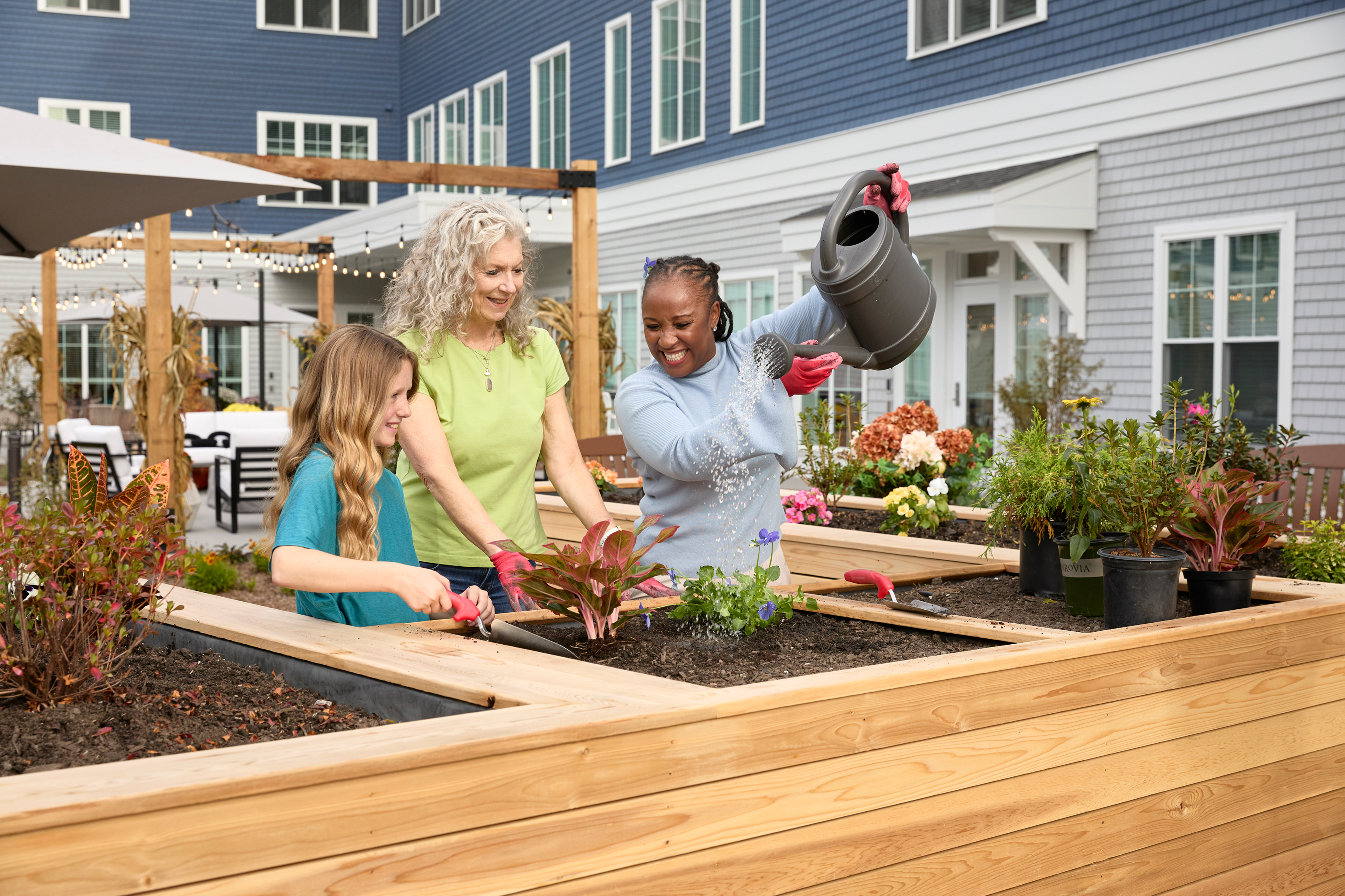 family gardening