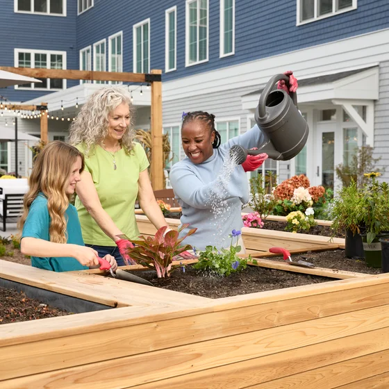 family gardening