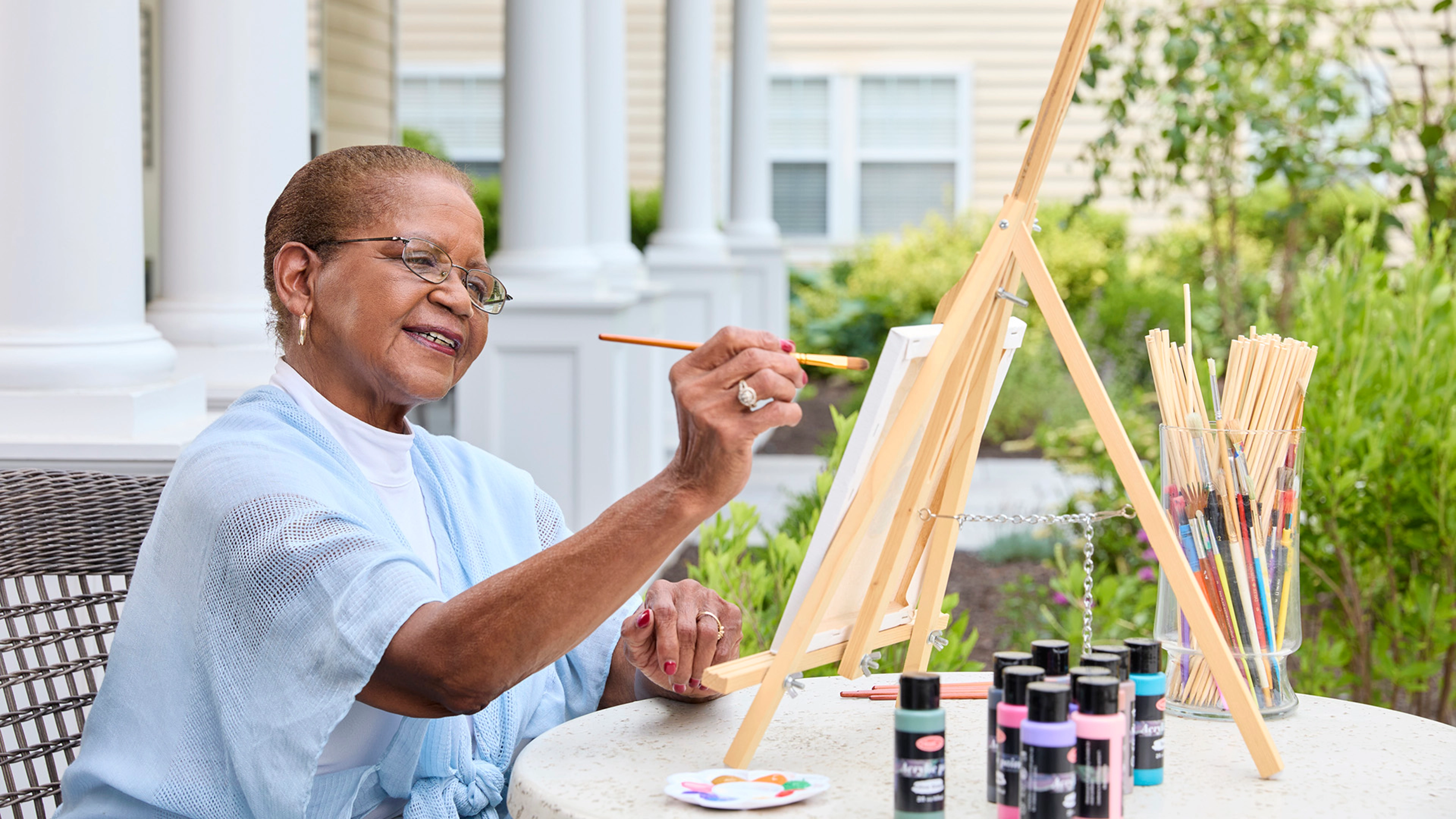 Woman Painting