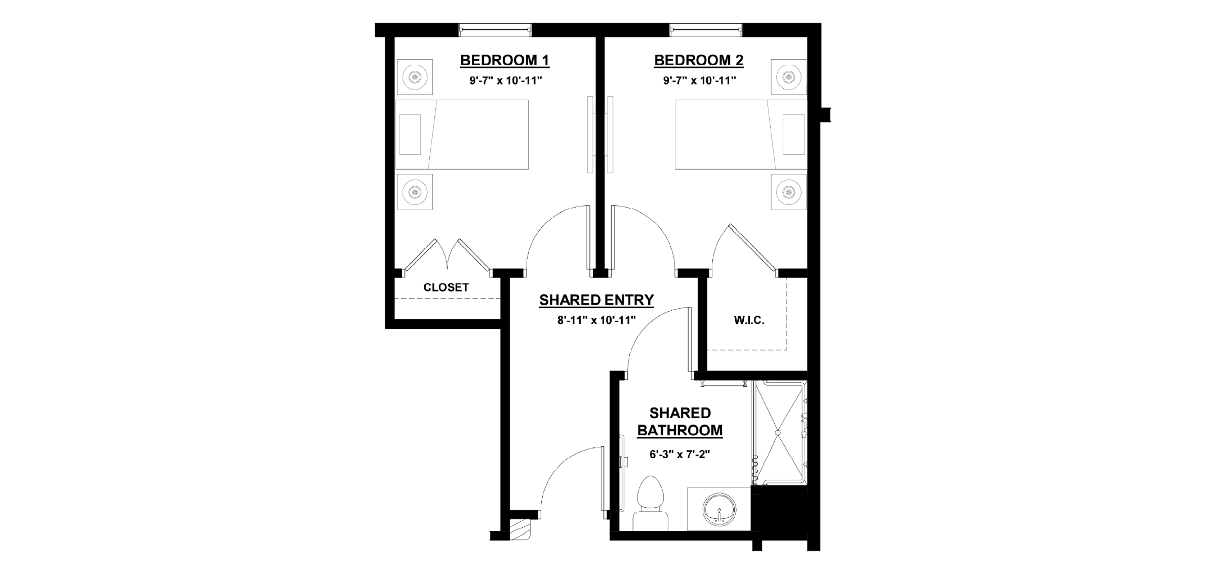 Spring Meadows Memory Care Two Bedroom