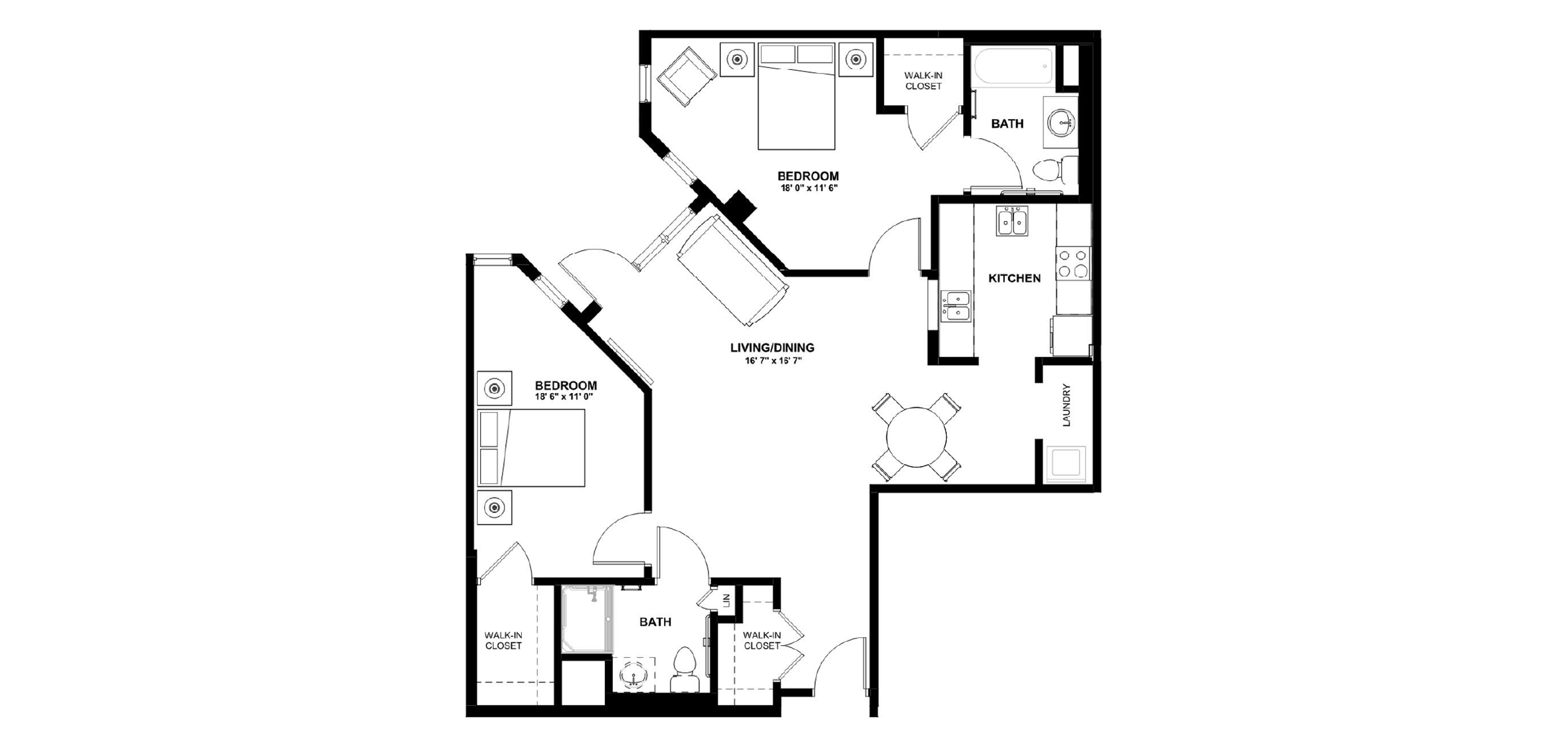 Bella Terra Assisted Living Two Bedroom