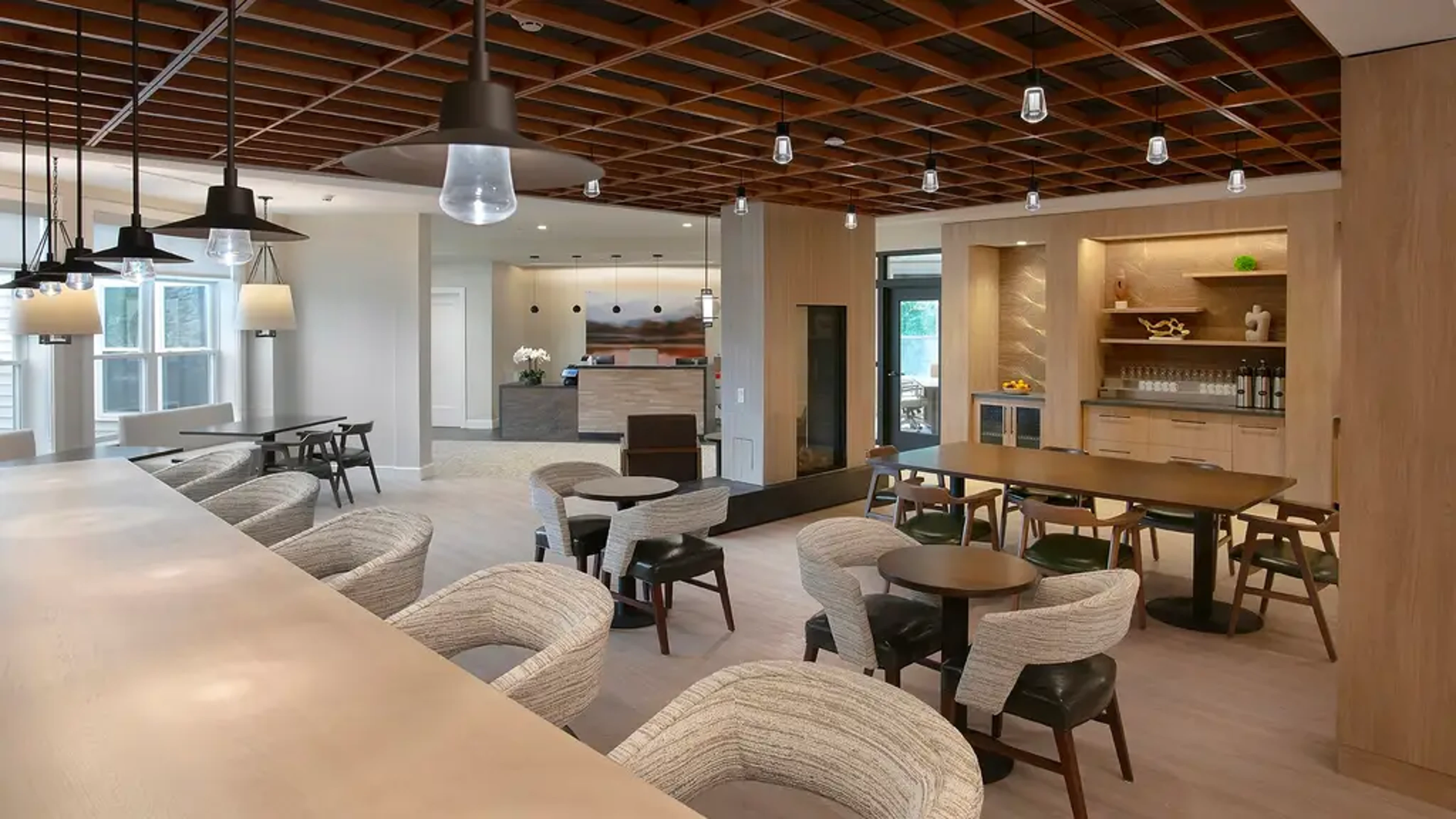 interior view of an elegant community space