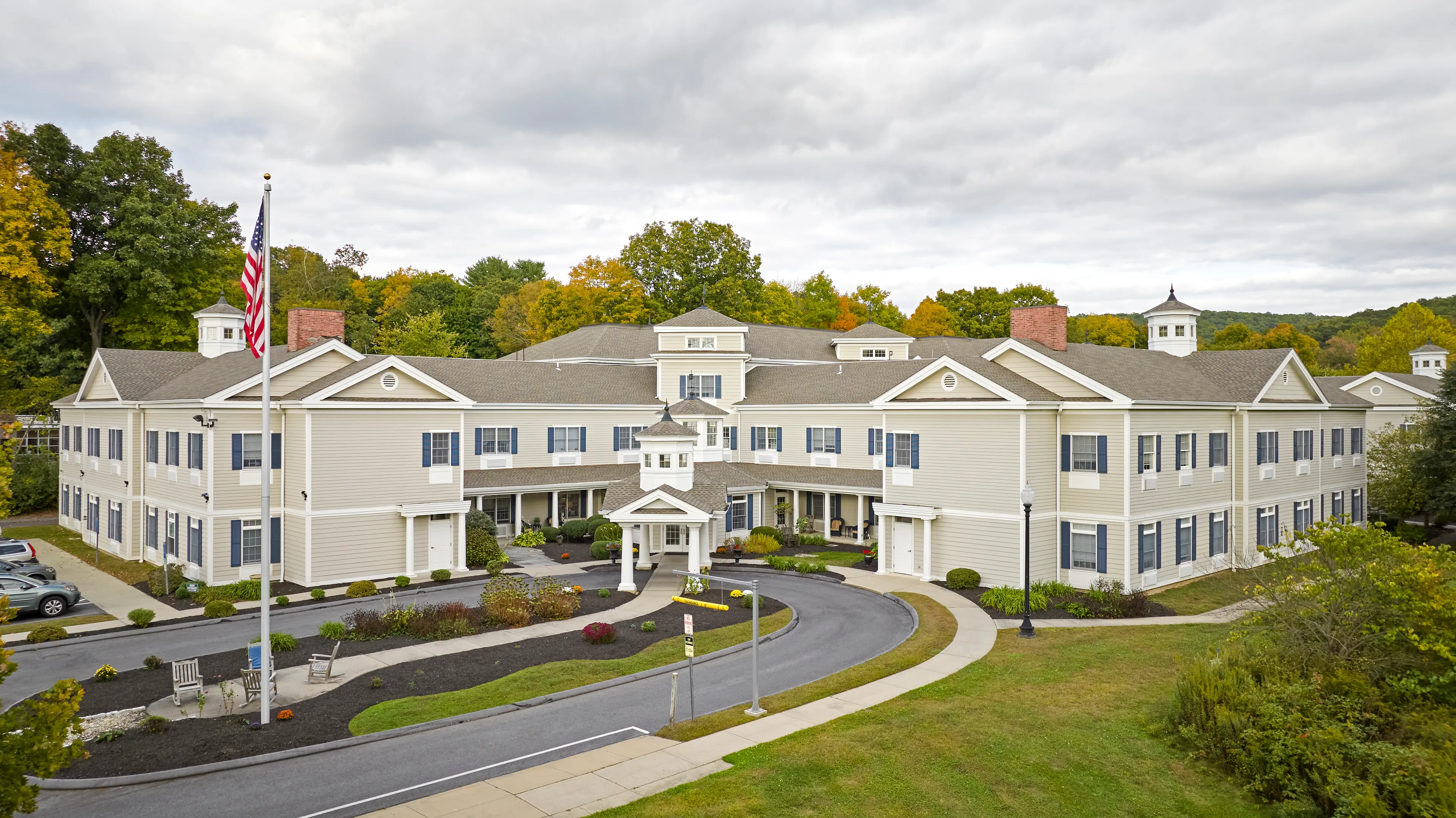 Outside exterior of Monarch Southbury