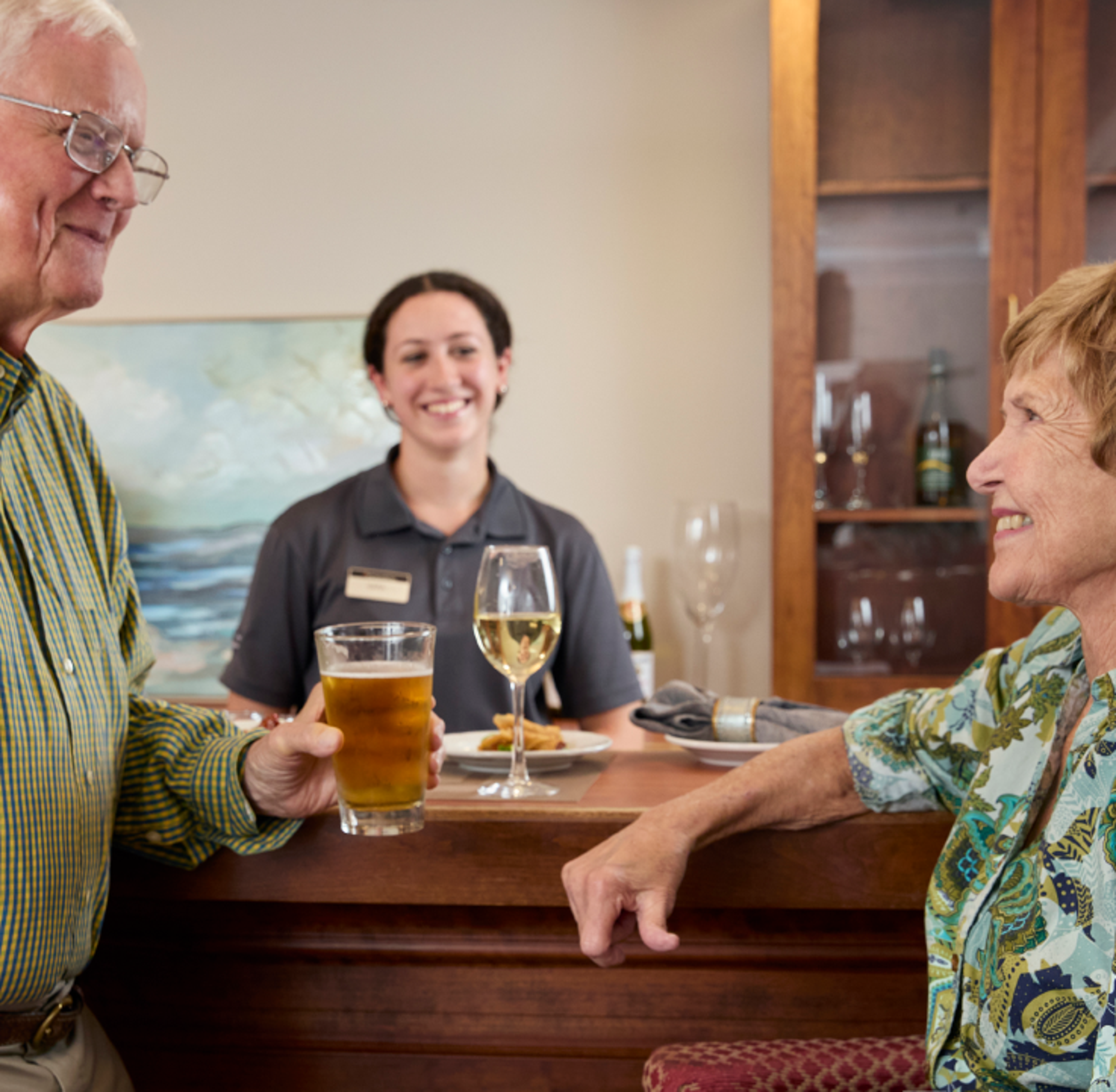 Friends at the Pub