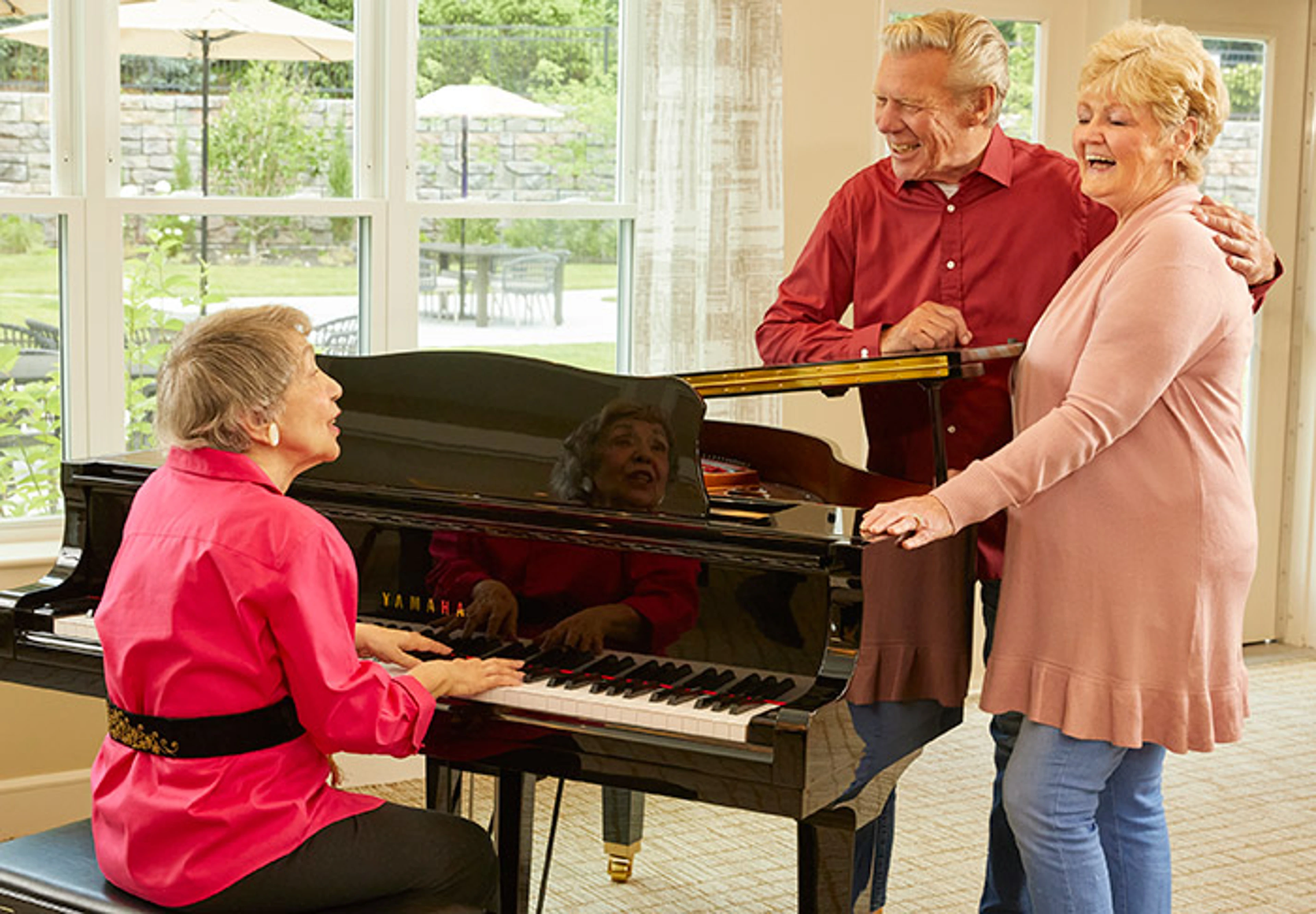 Spring Meadows Piano Room