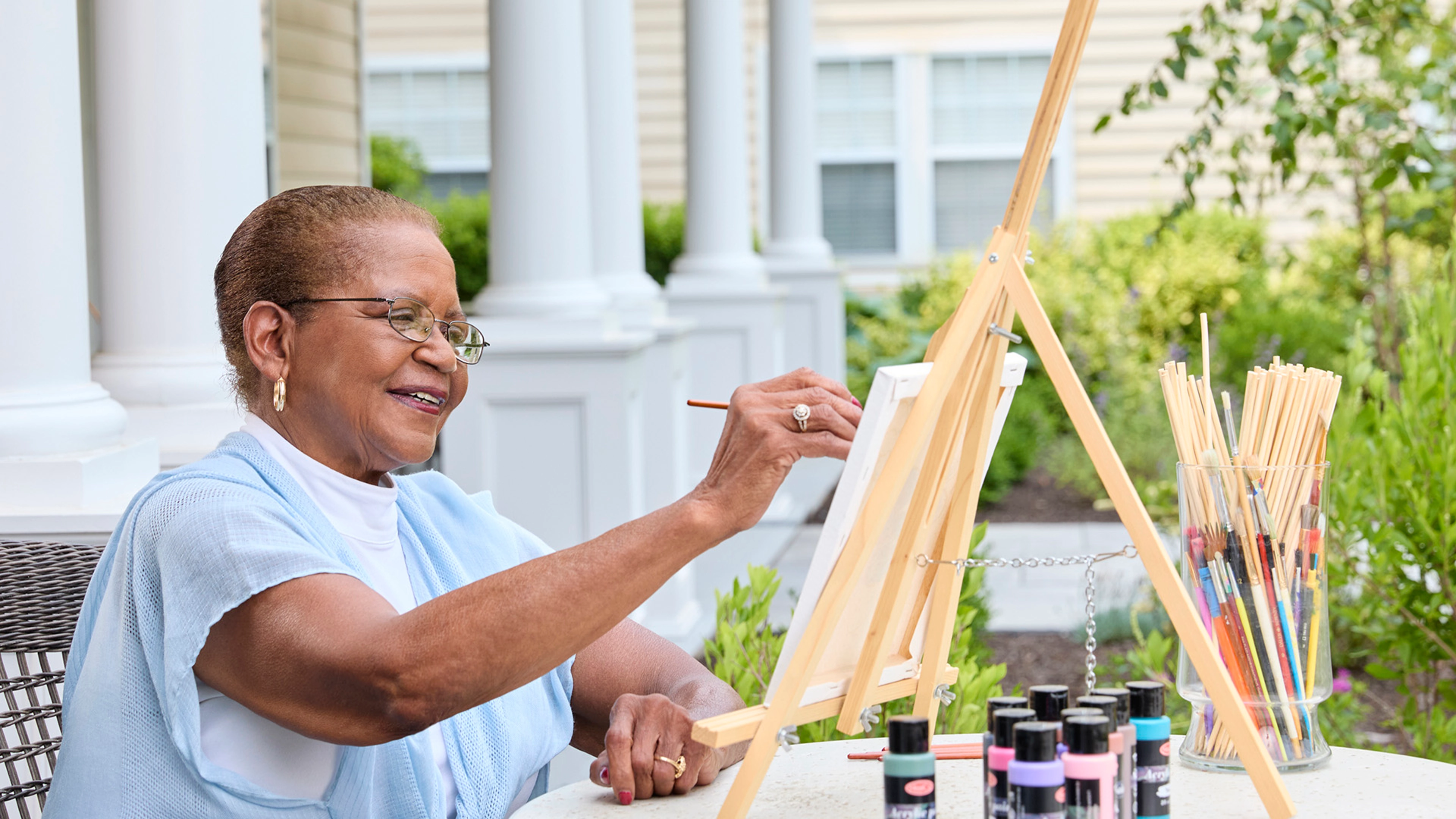 Woman Painting