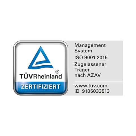 DIN ISO zertifiziert